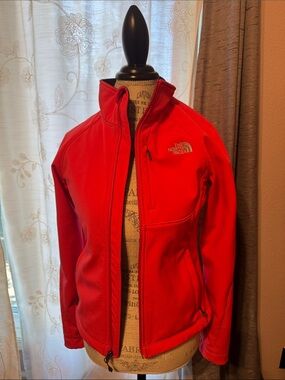 The North Face Women's Red Utility Soft Shell Jacket